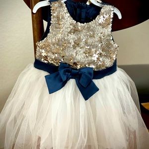 12-18M Minihaha sequin & tulle dress